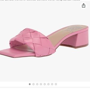 Vince Camuto Woven Strap Sanded Heel